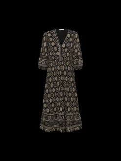 Freequent naisten mekko, NOMES DRESS Beige Kuosi