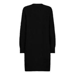 Freequent naisten mekko, SATURN DRESS Musta