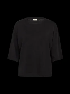 Freequent naisten neule, CONNY PULLOVER Musta