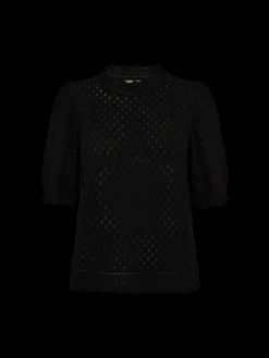 Freequent naisten neule, GINA PULLOVER Musta