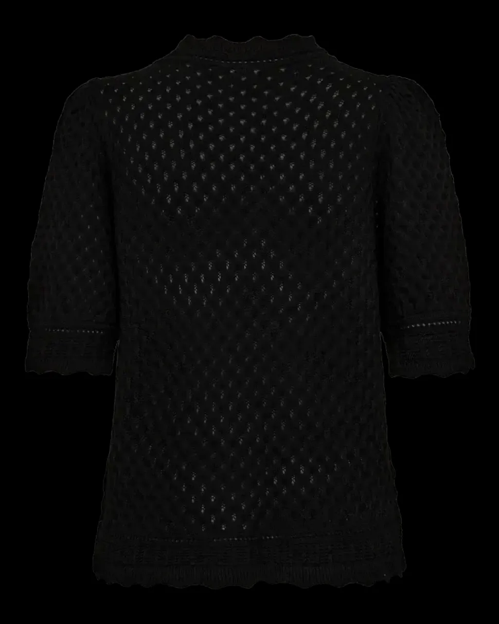 Freequent naisten neule, GINA PULLOVER Musta