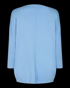 Freequent Naisten Neule, Jone Plain Vaaleansininen