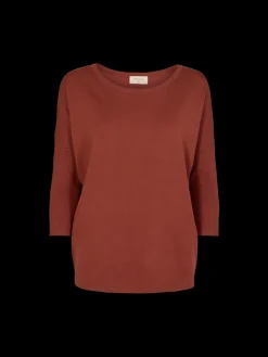 Freequent Naisten Neule, Jone Plain Viininpunainen