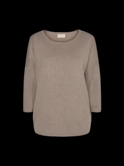 Freequent Naisten Neule, Jone Plain Beige