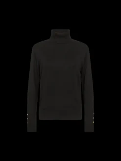 Freequent Naisten Neule, KATIE PULLOVER ROLLNECK Musta