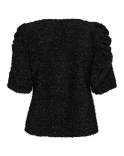 Freequent Naisten Neule, MOLUREX BLOUSE Musta