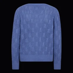 Freequent Naisten Neulepusero, DOMO PULLOVER Vaaleansininen