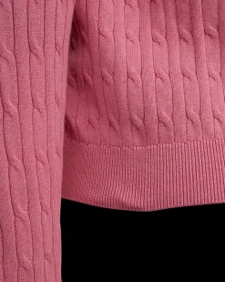 Freequent naisten neulepusero Dodo Pullover, pinkki