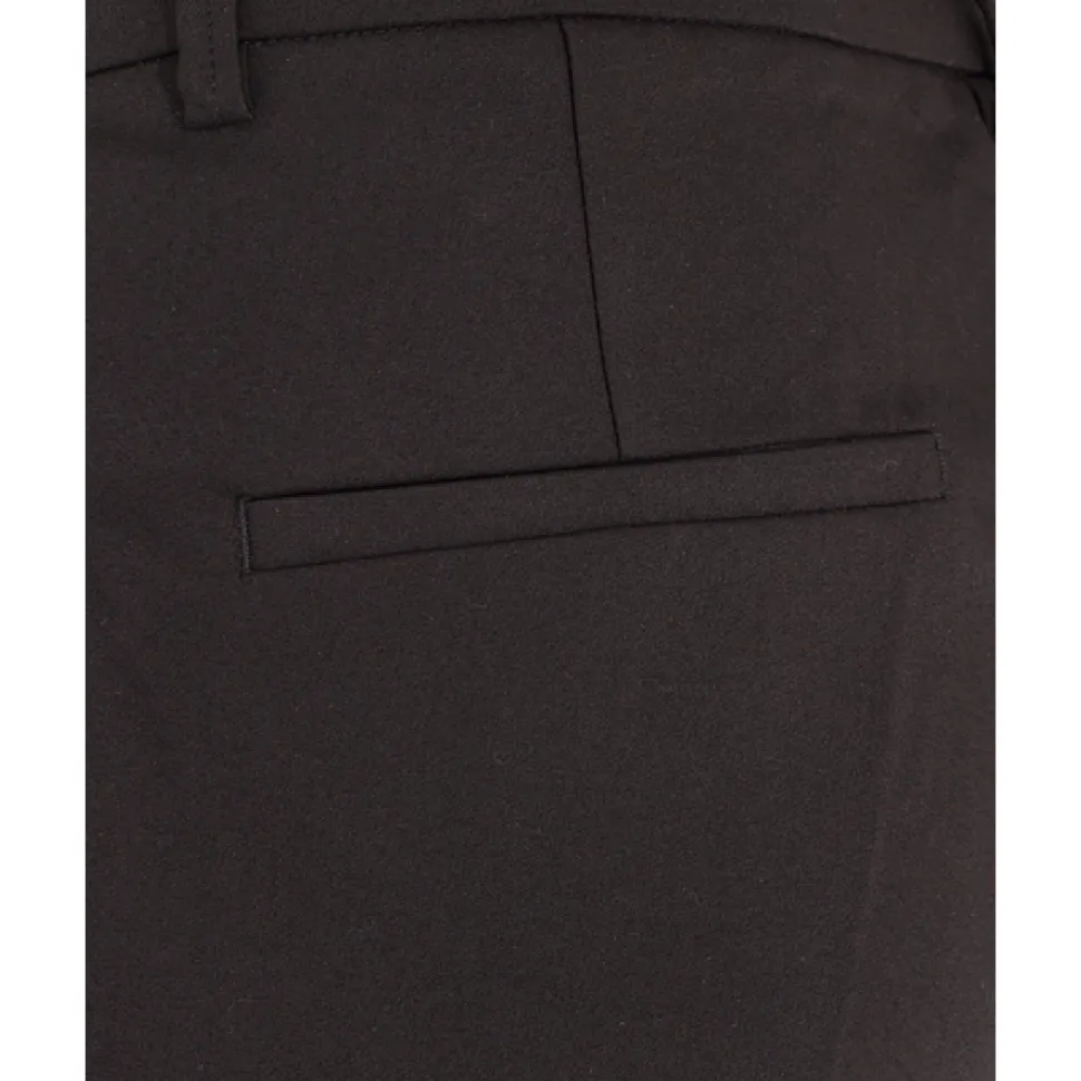 Freequent naisten nilkkapituiset housut Isadora Ankle PA Bootcut, musta