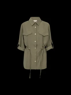 Freequent naisten pusero, PELLY SHIRT Armeijanvihreä