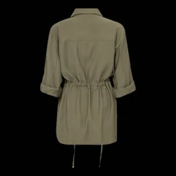 Freequent naisten pusero, PELLY SHIRT Armeijanvihreä