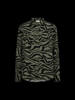 Freequent naisten pusero, BINE SHIRT Vihreä Kuosi