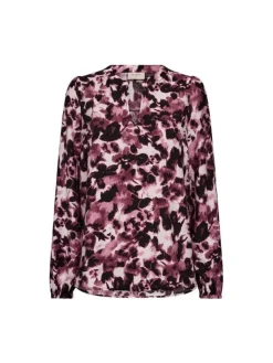 Freequent naisten pusero, HIRSE BLOUSE Viininpunainen Kuosi