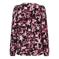 Freequent naisten pusero, HIRSE BLOUSE Viininpunainen Kuosi
