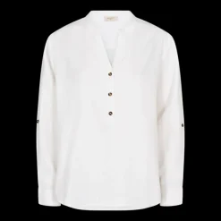 Freequent Naisten Pusero, LAVA SHIRT Valkoinen