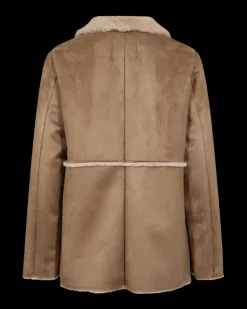 Freequent naisten takki, LAMSE JACKET Konjakinruskea