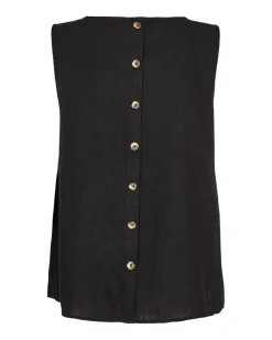 Freequent Naisten Toppi Lava Top Musta