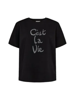 Freequent naisten t-paita, MALAK TEE Musta