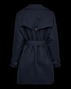 Freequent Naisten Trenssitakki, OTTIE JACKET Tummansininen