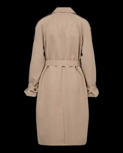 Freequent Naisten Trenssitakki, OTTIE JACKET Vaalea Beige