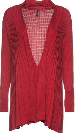 Freequent Pitkä Neuletakki, Claudisse L Punainen