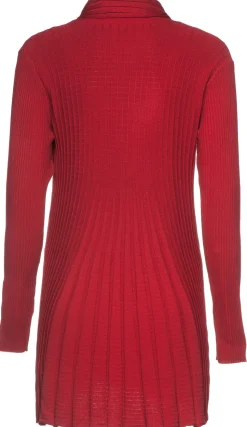 Freequent Pitkä Neuletakki, Claudisse L Punainen