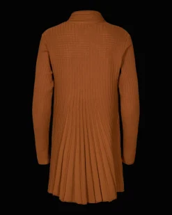 Freequent Pitkä Neuletakki, Claudisse L Konjakinruskea