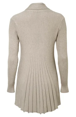 Freequent Pitkä Neuletakki, Claudisse L Beige