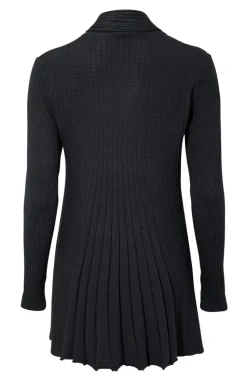 Freequent Pitkä Neuletakki, Claudisse L Musta