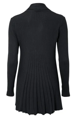 Freequent Pitkä Neuletakki, Claudisse L Musta