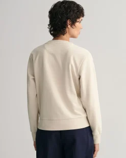 Gant college, TONAL ARCHIVE SHIELD SWEAT Vaalea Beige