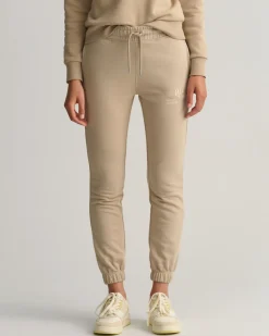 Gant collegehousut, TONAL ARCHIVE SHIELD SWEAT PANT Vaalea Beige