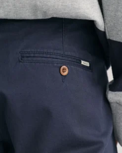 Gant miesten chinokset, SLIM TWILL CHINOS Tummansininen