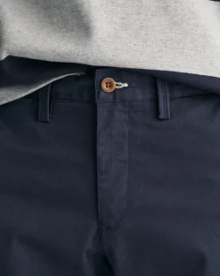 Gant miesten chinokset, SLIM TWILL CHINOS Tummansininen