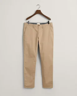 Gant miesten chinokset, SLIM TWILL CHINOS Beige