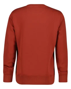 Gant Miesten Collegepaita, REG SHIELD C-NECK Poltettu Oranssi