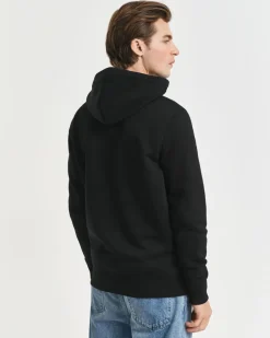 Gant miesten huppari REG ARCHIVE SHIELD HOODIE, musta