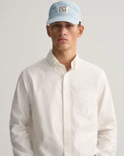Gant Miesten Kauluspaita, ARCHIVE OXFORD SHIRT REG Valkoinen