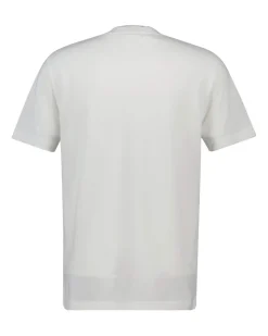Gant miesten pikee, PIQUE SS T-SHIRT Valkoinen
