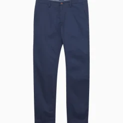 Gant Miesten Puuvillahousut, Slim Twill Chino Tummansininen