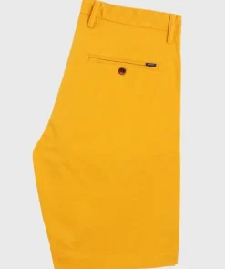 Gant Miesten Shortsit, Relaxed Twill Shorts Kirkkaankeltainen
