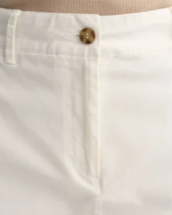 Gant Naisten Hame, CHINO SKIRT Luonnonvalkoinen