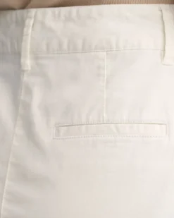 Gant Naisten Hame, CHINO SKIRT Luonnonvalkoinen