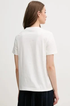 Gant naisten t-paita, REG TONAL GRAPHIC SS T-SHIRT Valkoinen