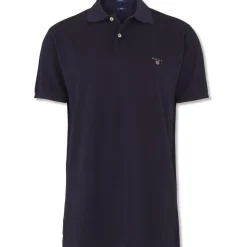 Gant Pikeepusero, Solid Pique Regular Fi Tummansininen