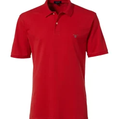 Gant Pikeepusero, Solid Pique Regular Fi Punainen