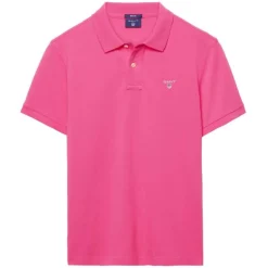 Gant Pikeepusero, Solid Pique Regular Fi Fuksianpunainen