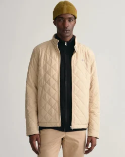 Gant tikkitakki, QUILTED WINDCHEATER Beige
