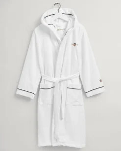 Gant Unisex Kylpytakki ARCHIVE SHIELD ROBE Valkoinen