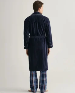 Gant Unisex Kylpytakki ICON G ROBE Tummansininen